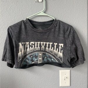 Nashville Graphic T-Shirt cropped